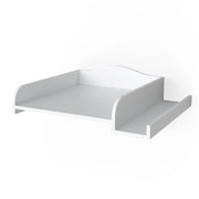 Vicco Piano fasciatoio Bianco 83.2 x 72 cm su lavatrice