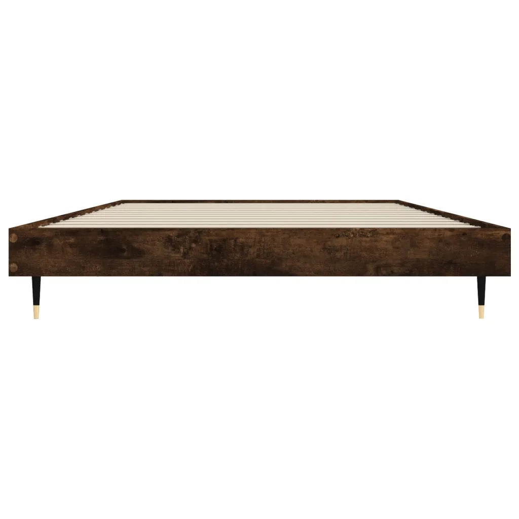 Giroletto senza Materasso Rovere Fumo 90x190 cm in Truciolato 832202