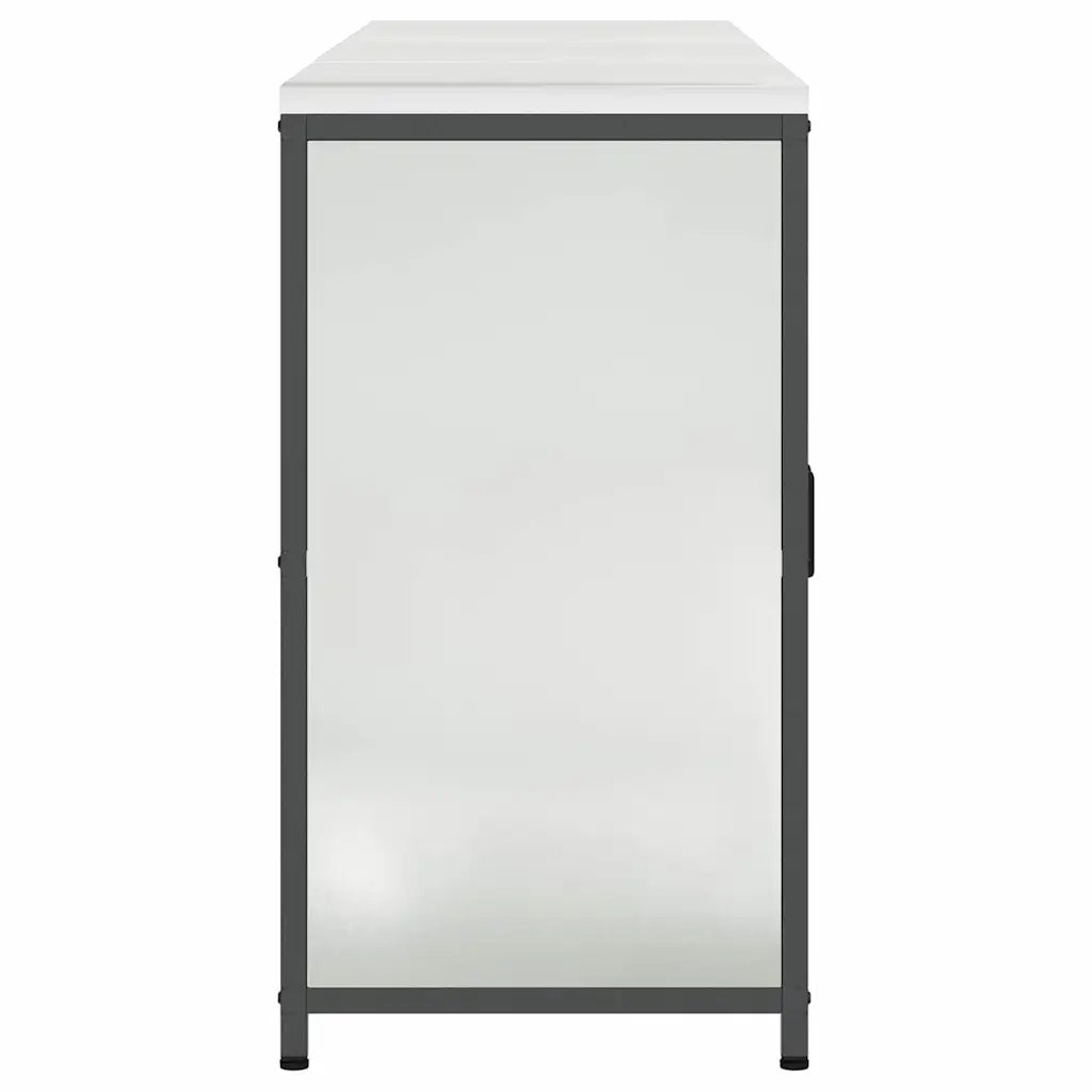 vidaXL Set di Stoccaggio per Cucina 3 pcs Argento 240 x 50 x 92 cm