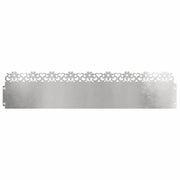 Bordure per prato 20 pz Argento 103 x 0,05 x 22 cm CFW3215308