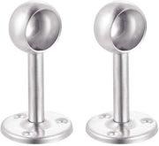 Supporto per Armadi in Acciaio Inossidabile con Braccio Flessibile per 25 mm Barra - Facile da Installare - Per Risparmiare Spazio - Sostegno per Armadi