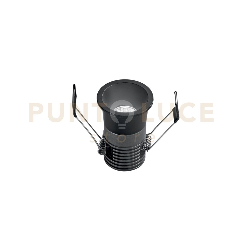 INCASSO DOT R5DA NERO TONDO 5W 600LM CCT 3000K / 4000K  4X5,5CM