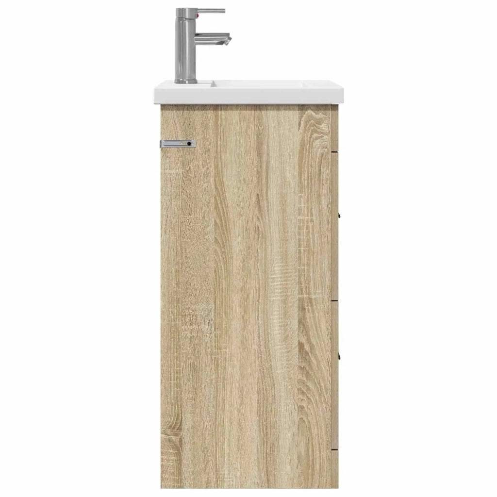 Mobile da bagno con lavabo Rovere Sonoma 42 x 40 x 84,5 cm 890698