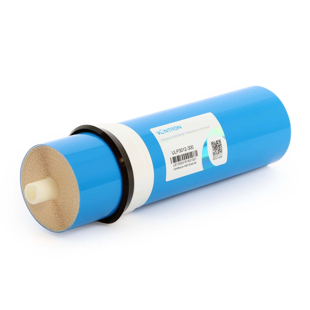 Naturewater Membrana osmosi inversa, capacità di filtrazione 300 GPD 1200 l/giorno, per depuratori acqua 10″ 254 mm