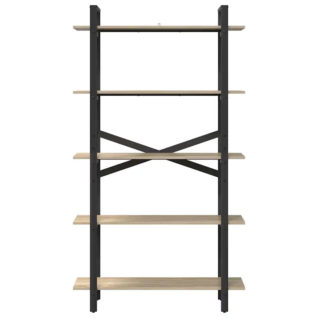 Libreria Rovere Sonoma 100 x 33,5 x 178 cm Legno multistrato 883935
