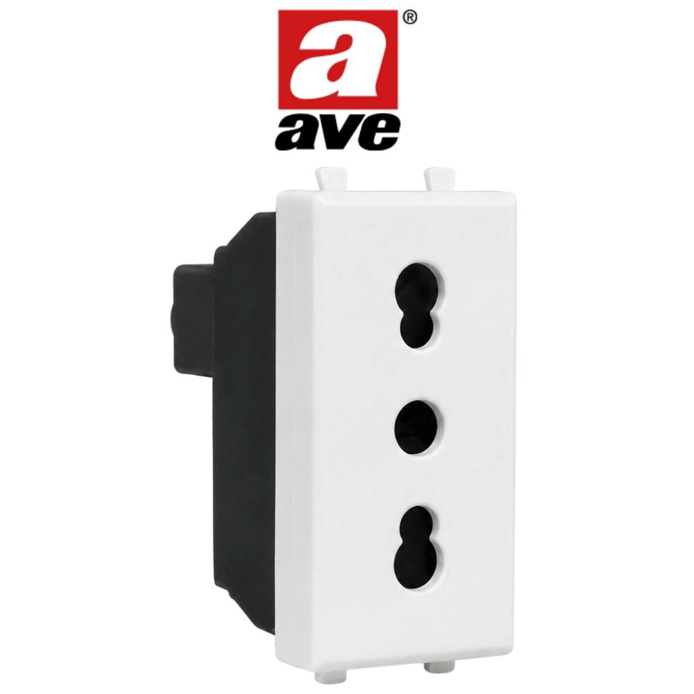 Presa bipasso 2p+t 10/16a 250v serie s44