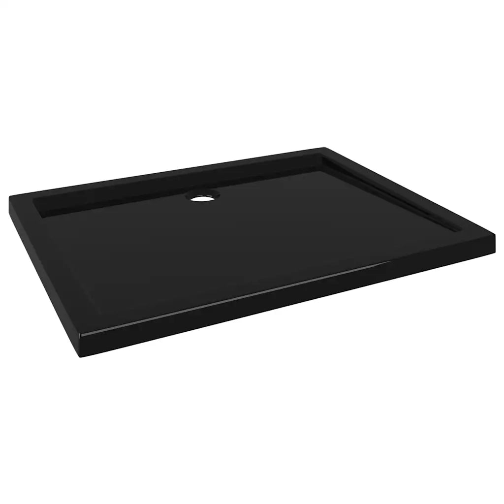 Piatto Doccia in ABS Rettangolare Nero 70x90 cm CFW3388425