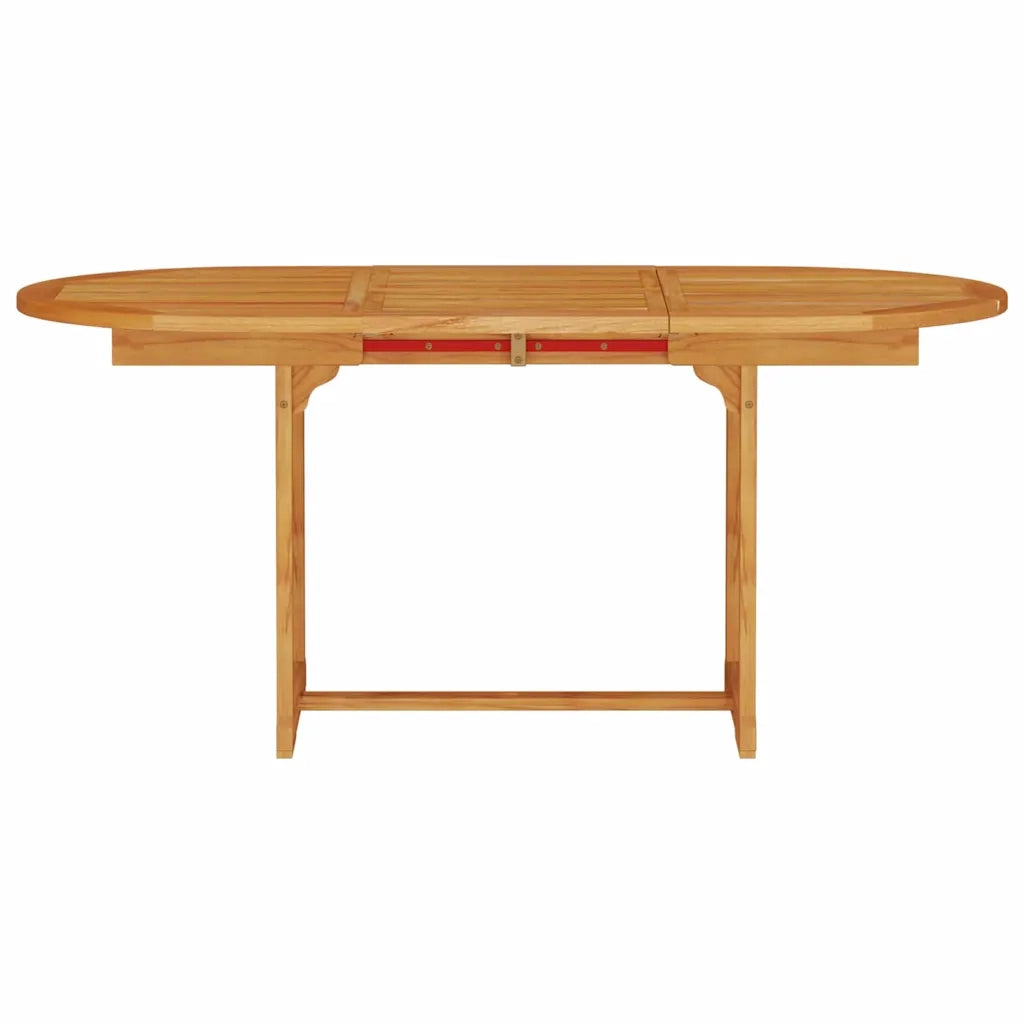 Set da Pranzo per Giardino 5 pcs Marrone 3375718