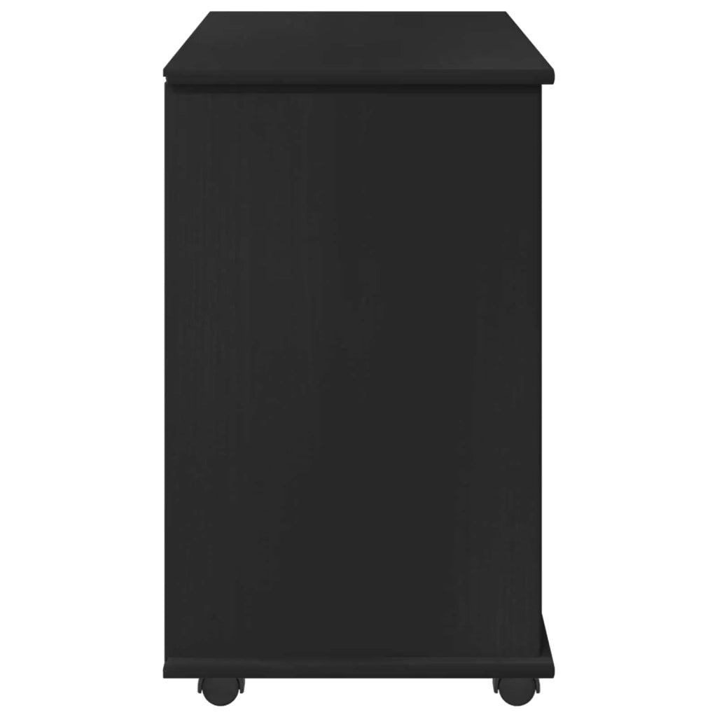 Mobile con Ruote con ruota Nero 63,5 x 39 x 65,5 cm 42028383