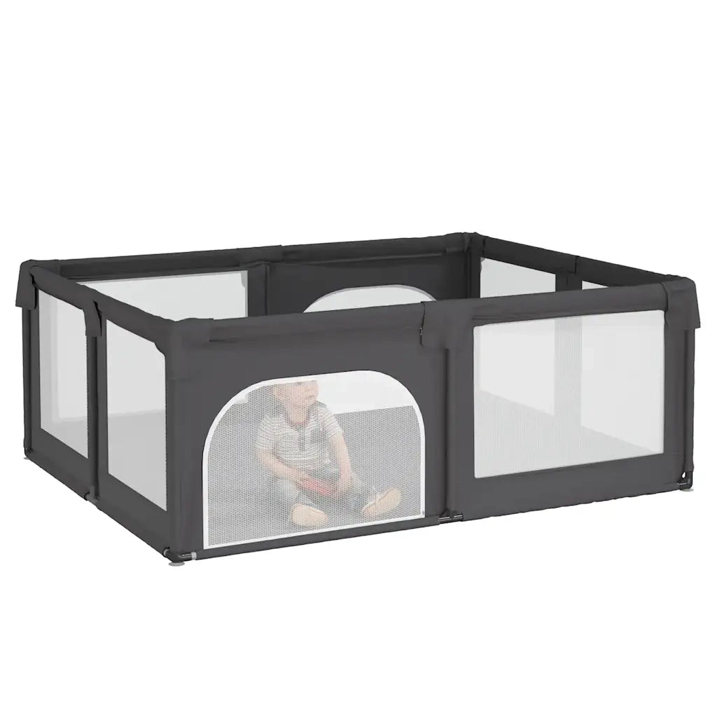Box per Bambini con 2 Porte Grigio Scuro Tessuto Oxford cod mxl 72371