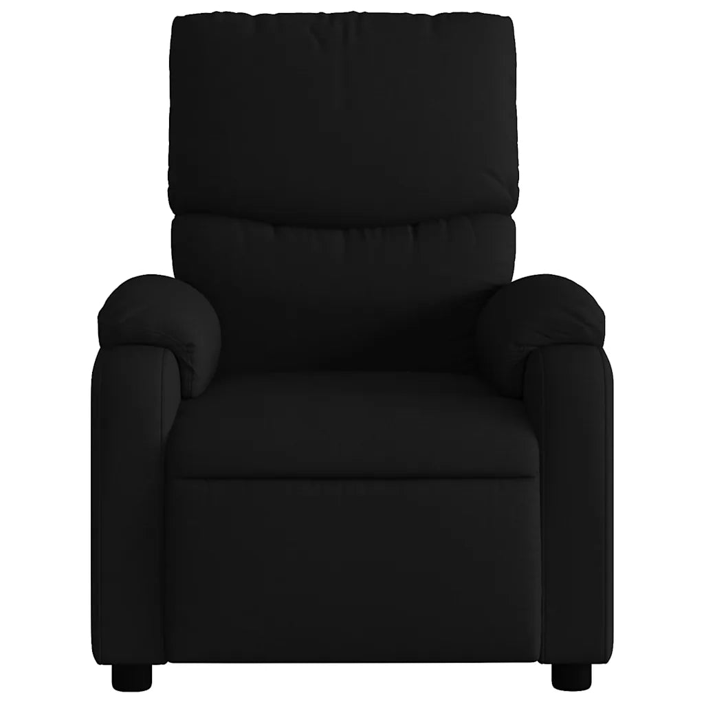 Divano Sedia-Poltrona reclinabile in tessuto nero 576087