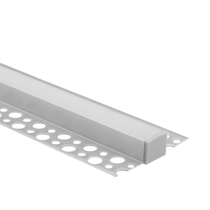 Profilo LED GN03 a superficie anodizzato opale 3m Ecolight