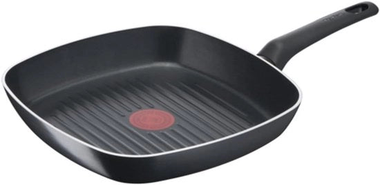 Pannetto Grill 26 cm con Strato Antiscotta per Cottura Rapida e Facile