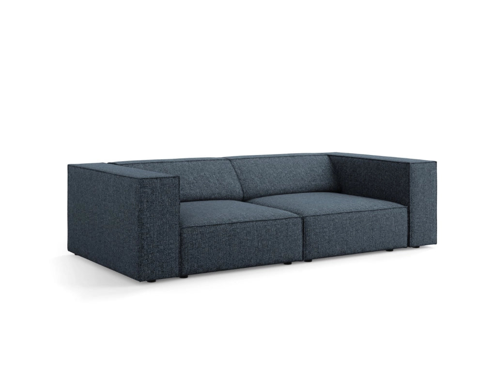 Cosmopolitan Design - Divano "Arendal" 3 posti in ciniglia blu reale 