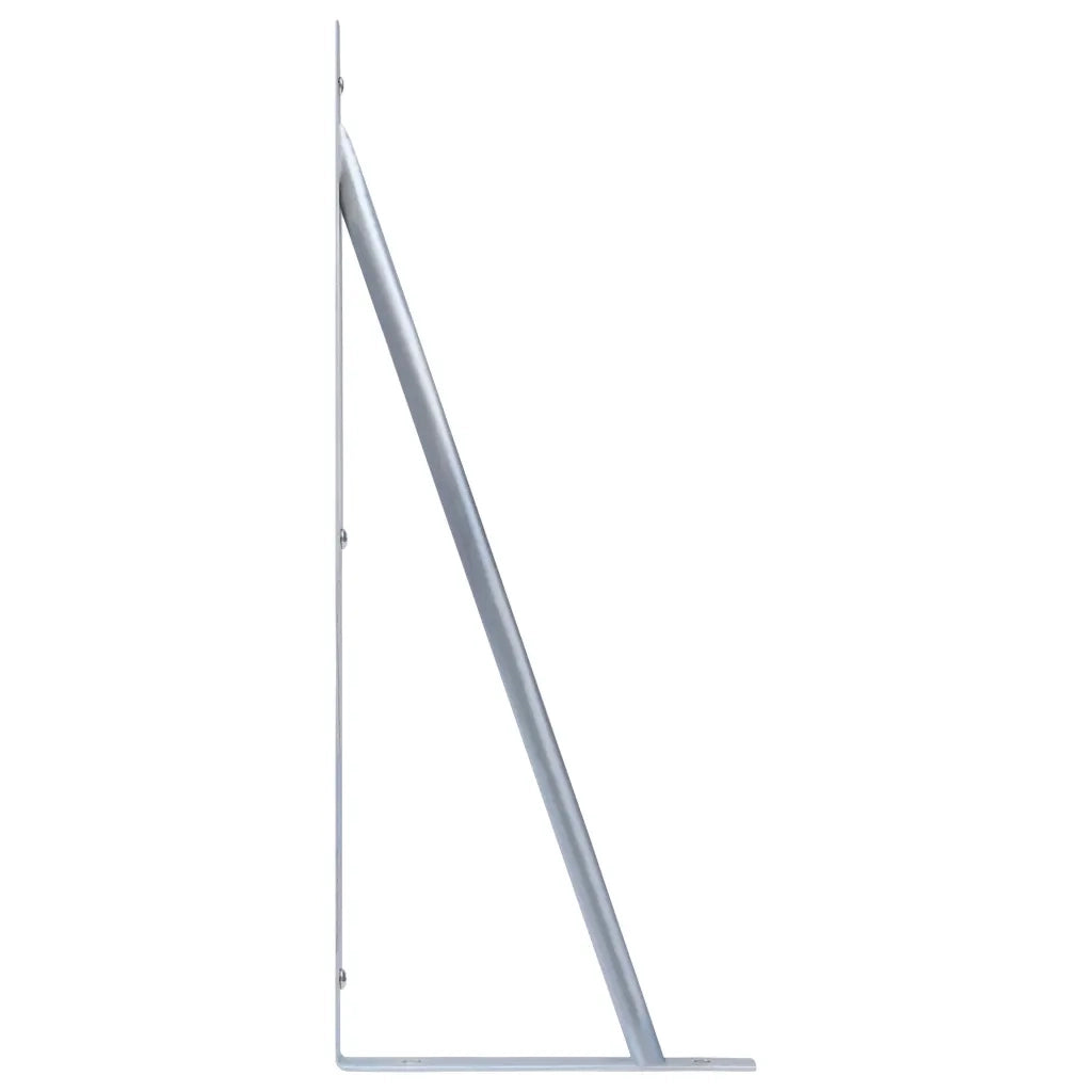 Staffe di Supporto per Recinzione 3 pz in Acciaio Zincato CFW5744355