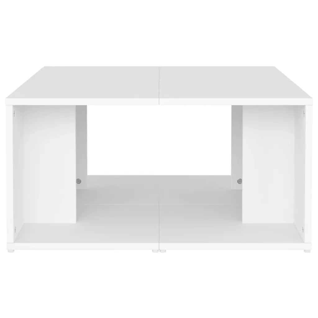 Tavolini da Salotto 4 pz Bianchi 33x33x33 cm in Multistrato cod mxl 16348
