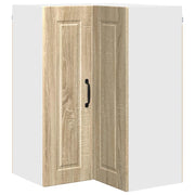 Pensile da cucina | Mobile angolare per parete PORTO Rovere Sonoma 57 x 57 x 80 cm