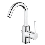 Rubinetto lavabo con bocca girevole cromato jackie