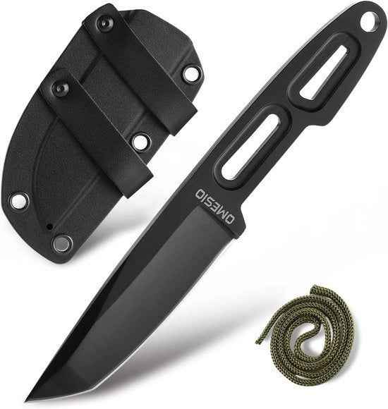 Pugnale Tanto Piccolo con Carta 3,14 Pollici | Pugnale EDC per Attività Outdoor
