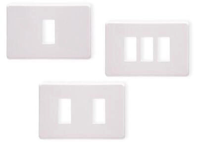 PLACCHE ABS SCATTO ART.890 A 2 POSTI CONFEZIONE PZ 12