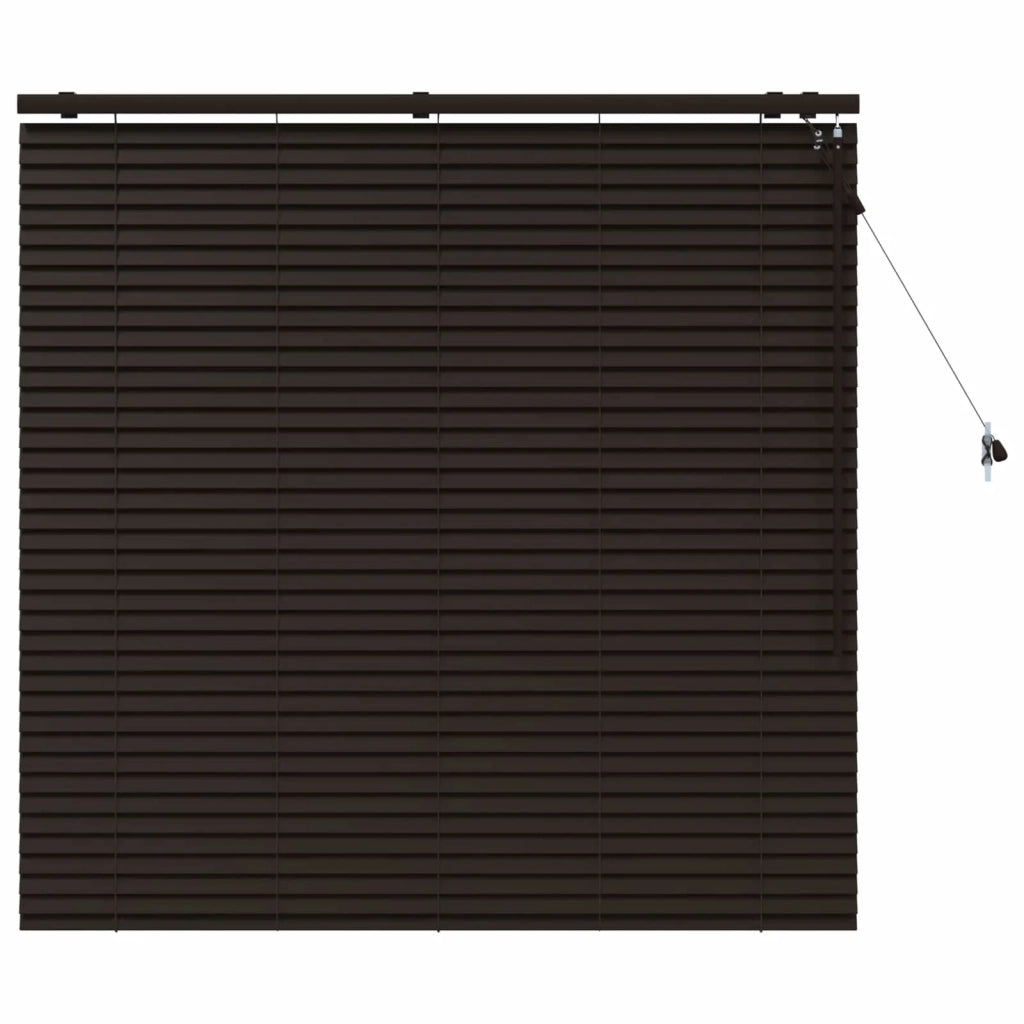 Tenda Veneziana Marrone Scuro 135 x 130 cm 35 mm 42015548