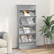 Scaffale per riviste Grigio Sonoma 70 x 41 x 156 cm 899524