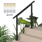 Rampa Scala Esterna ¨C zephmum ¨C Metallo Nero 1-3 Gradini