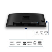 Philips monitor 31,5 led qhd 16:9, reg altezza - 32B2U3601