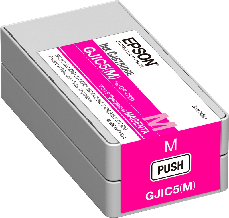 Epson GJIC5(M): Ink cartridge for ColorWorks C831 (Magenta) (MOQ=10)
