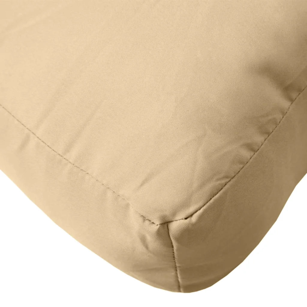 Cuscini per Pallet 3 pz | Cuscini per sedie Beige M¨¦lange in Tessuto