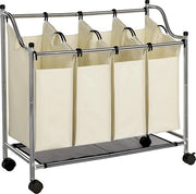 Lavatrice a 4 vaschette 140L con 4 cassettoni beige