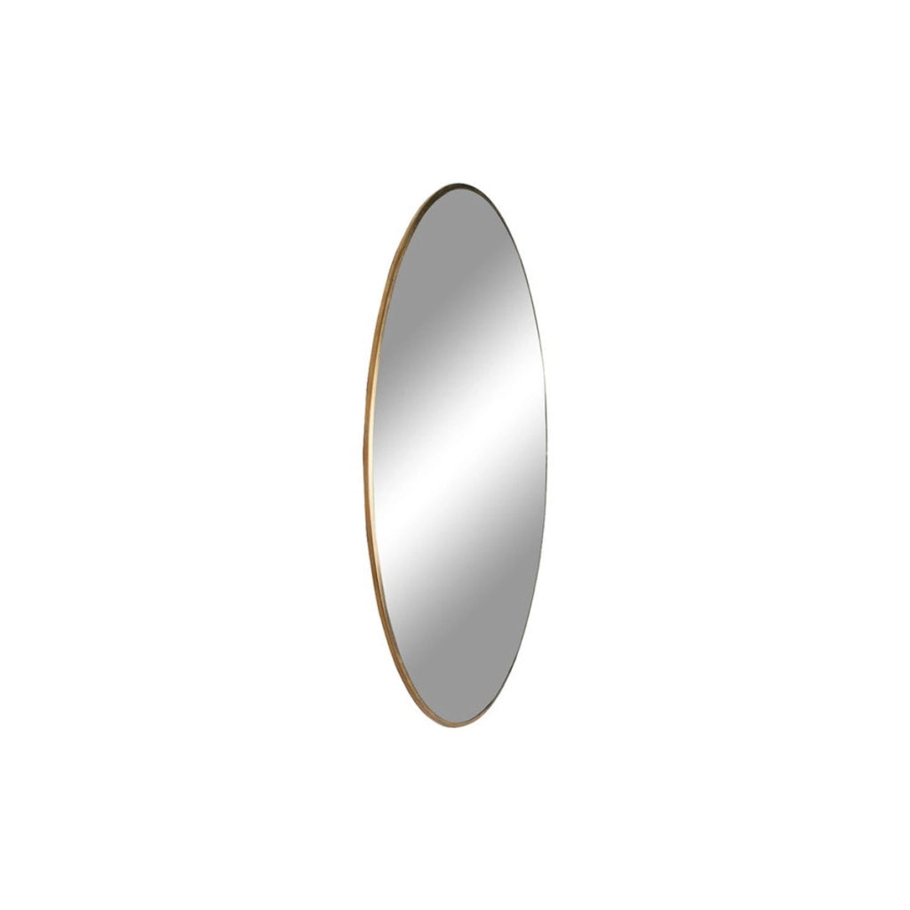 Specchio con Cornice Jersey 4, Argento, Metallo, 40x40x0,5 cm