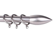 SCORRITENDA BRIXO ETRURIA FINITURA ARGENTO PERA BASTONE PER TENDE
