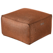 Moderno Pouf Intrecciato da Salotto 50 x 30 cm Motivo Marrone