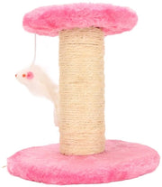 Sostegno Interattivo per Gatti - Piuma Molle - 2 Strati - Sisal - Per Gatti di Interno - Alta Stabilità - Sostegno per Gatti