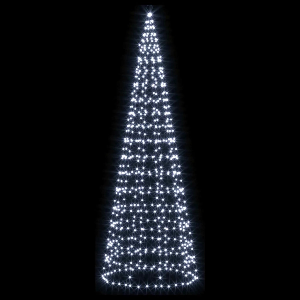Luci per albero di Natale con picchetti e asta per bandiera 3468889