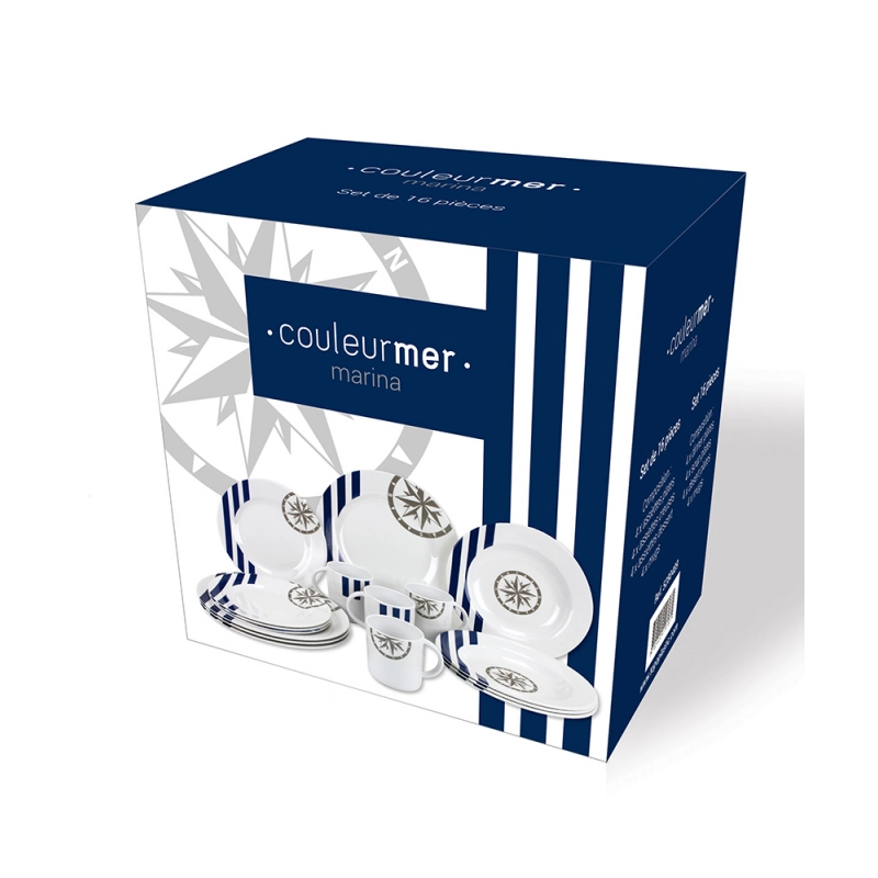 MARINA SET PER 4 PERSONE