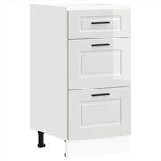 Pensile da cucina | Mobiletto da cucina "Porto" Bianco lucido in legno ingegnerizzato