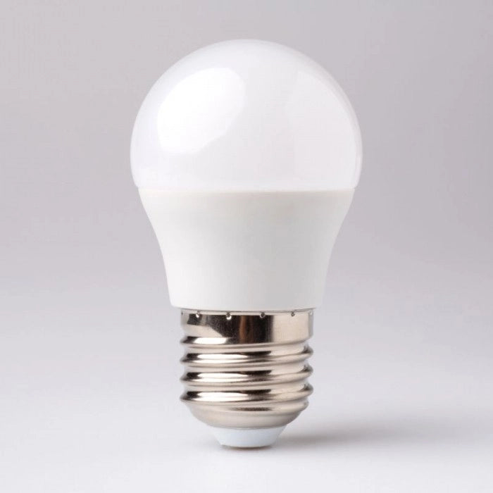 Lampadina LED sferica E27 5W 3000K 450lm Ecolight