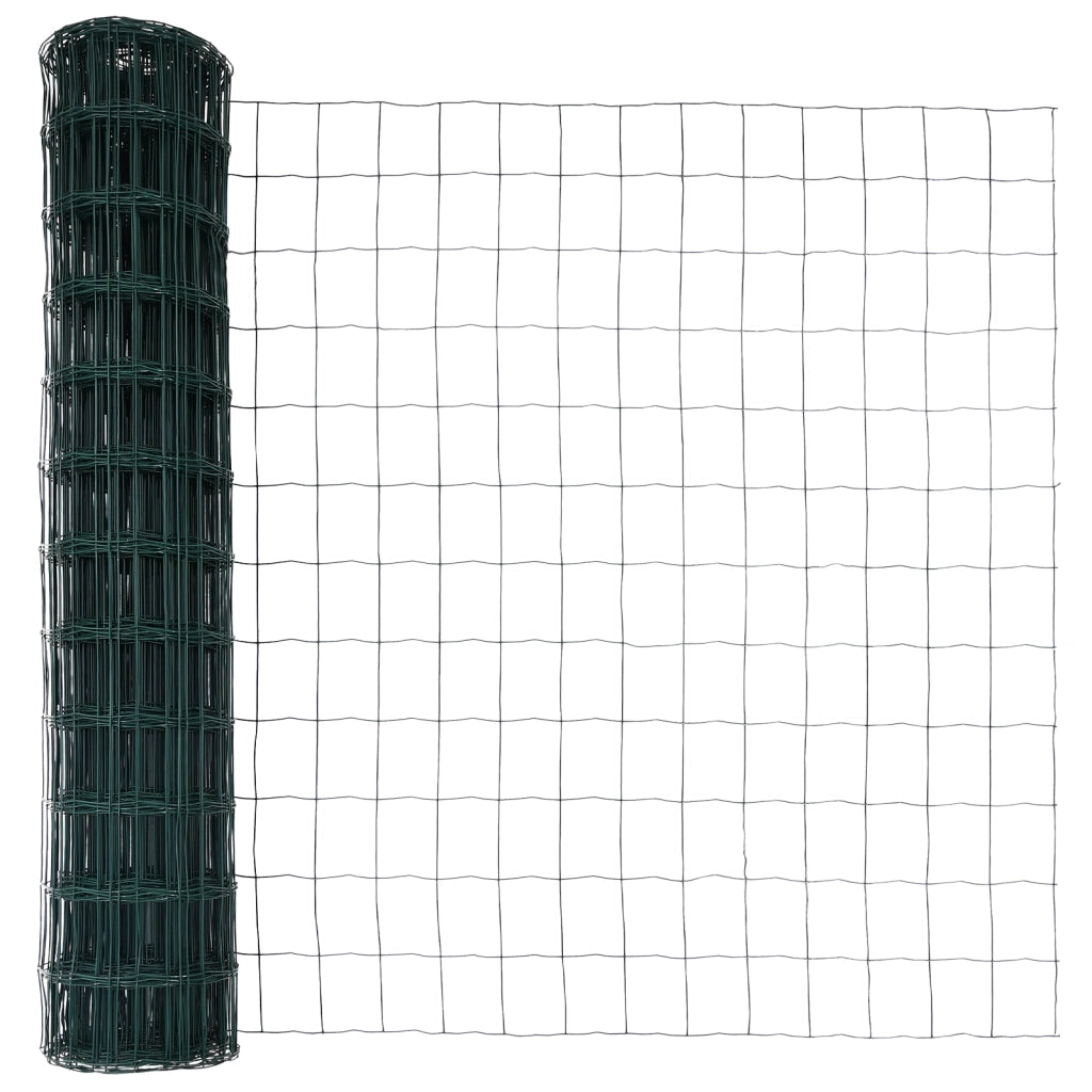 Recinzione Euro Verde 1x10 m Acciaio