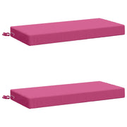 Cuscini per Panchina a 2 Pezzi SOEST 2 pz 100% Poliestere Rosa 949593