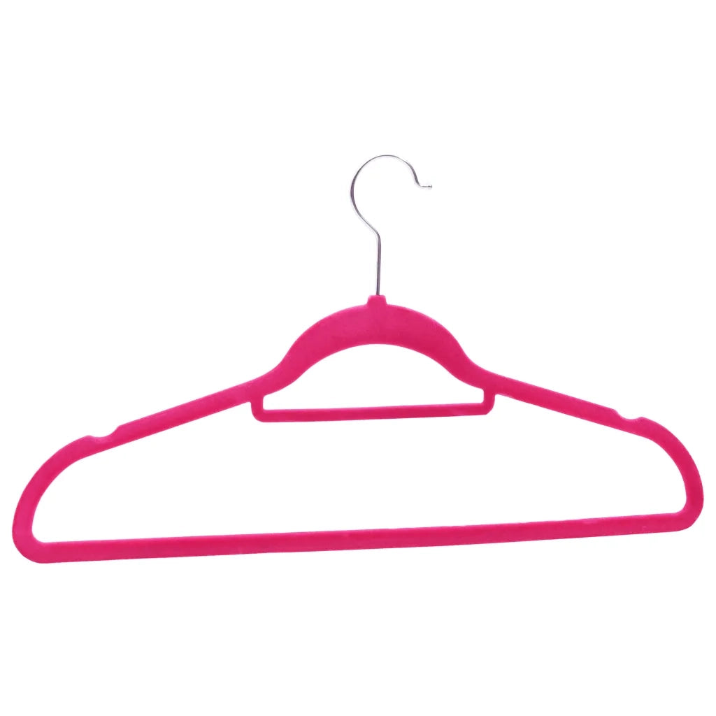 Set Appendiabiti 50 pz Antiscivolo Rosa in Velluto CFW6475716