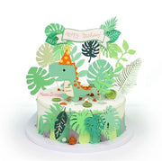 Decorazioni per torte 11 pezzi - Dinosauri decorazioni per torta - Articoli per feste di compleanno - Feste per bambini - Decorazioni creative - Confezione di cartone di alta qualità