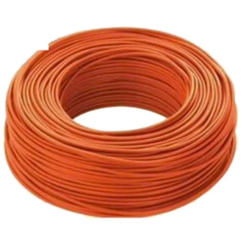 Cavo elettrico cordina unipolare arancio antifiamma FS17 1 x 1,5 mm matassa 100 m