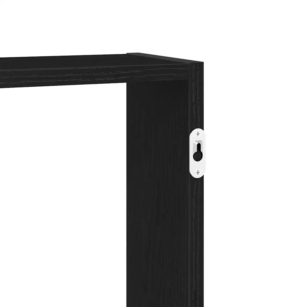 vidaXL Mensola a Muro Rovere Nero 99x15x60 cm in Truciolato
