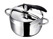 PENTOLA A PRESSIONE LT.5 IN ACCIAIO INOSSIDABILE 18/10- - lt.5 ø cm.20x19,5h. - 1 pezzi
