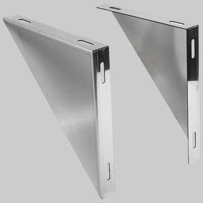 ANGOLARE DI SUPPORTO MURALE  (AxBxC) 400 x 300 x 40     MADE IN ITALY
