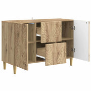 Credenza | Madia | Buffet da pranzo | Armadio da pranzo Rovere Artigianale 89 x 34,5 x 60 cm