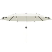 Ombrellone Ovale Crema 440 x 256 cm