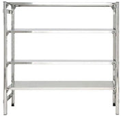 Scaffale in acciaio inox cm. 200x50x200h
